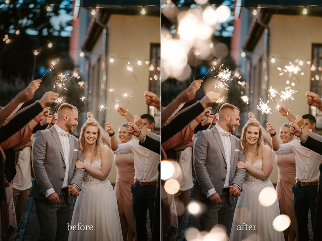 Wunderkerzen Effekt für Photoshop - Vorher Nachher Bilder 3